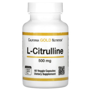 California Gold Nutrition, L-Citrulline 500 ΠΌΠ³, 60 ΠΊΠ°ΠΏΡ (60 ΠΏΠΎΡΡΠΈΠΉ)