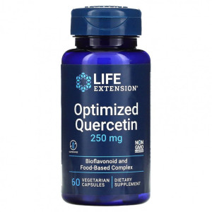 Life Extension, Optimized Quercetin 250 мг, 60 капс (60 порций)