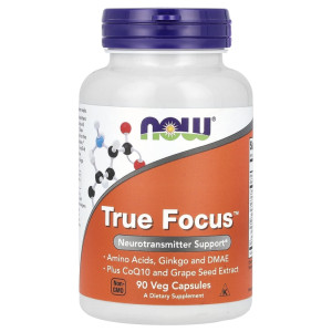 NOW, True Focus, 90 капс (45 порций)