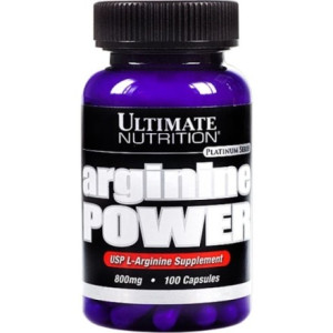 Ultimate Nutrition, Arginine 800 мг, 100 капс