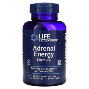 Life Extension, Adrenal Energy Formula, 60 капс (60 порций)