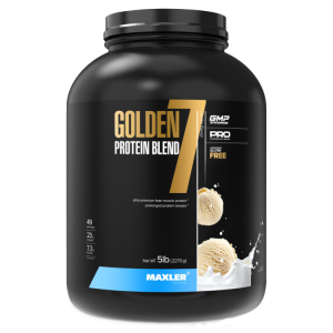 MAXLER, Golden 7 Protein Blend, 2270 г (49 порций)