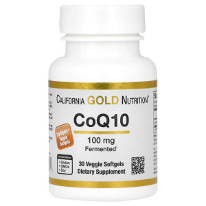 California Gold Nutrition, CoQ10 100 мг