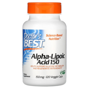 Doctor's Best, Alpha Lipoic Acid, 150 ΠΌΠ³, 120 ΠΊΠ°ΠΏΡ (120 ΠΏΠΎΡΡΠΈΠΉ)