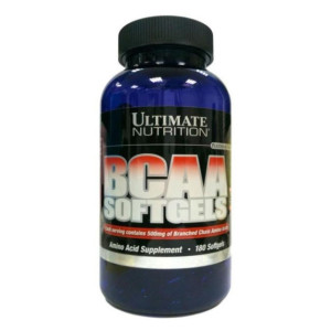 Ultimate Nutrition, BCAA Softgels, 180 капс (180 порций)