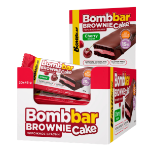 BOMBBAR, Brownie Cake, 45 г