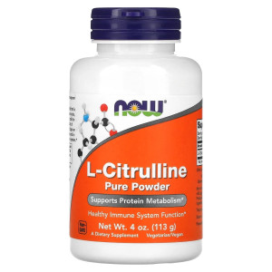 NOW, L-Citrulline, 113 г (75 порций)