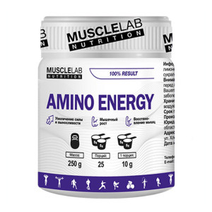 MUSCLELAB, Amino Energy, 250 г (25 порций)