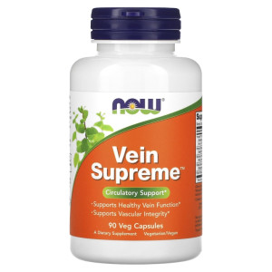 NOW, Vein Supreme, 90 капс (45 порций)