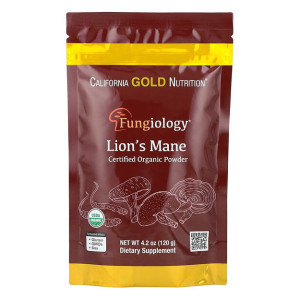 California Gold Nutrition, Lion Mane, 120 г (60 порций)