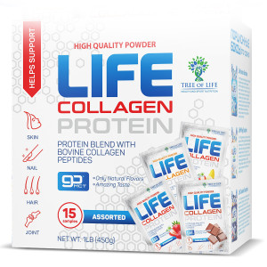 TREE OF LIFE, Life Collagen Protein Box, 450 г, вкус