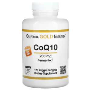 California Gold Nutrition, CoQ10, 120 капс (120 порций)