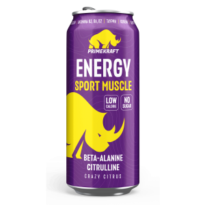 Primekraft, Энергетический напиток «Energy Sport Muscle», 500 мл
