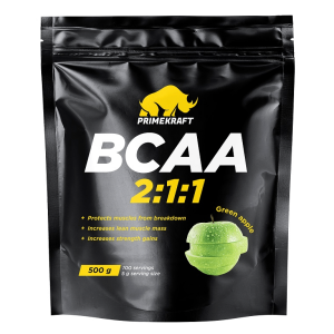 Primekraft, BCAA 2:1:1, 500 г (100 порций)