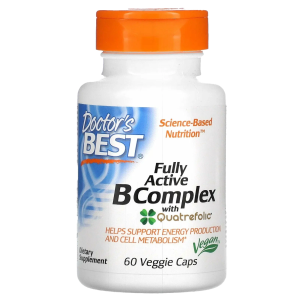 Doctor's Best, Fully Active B Complex, 30 капс (30 порций)