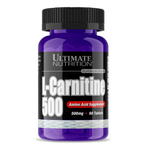 Ultimate Nutrition, L-Carnitine, 500 мг, 60 табл (30 порций)