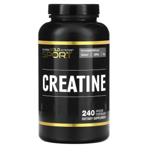 California Gold Nutrition, Creatine, 240 капс (240 порций)