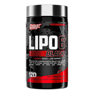 Nutrex, Lipo-6 Black Weight, 120 капс (40 порций)