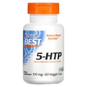 Doctor's Best, 5-HTP, 100 ΠΌΠ³, 60 ΠΊΠ°ΠΏΡ (60 ΠΏΠΎΡΡΠΈΠΉ)