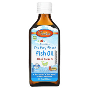 Carlson, Omega 3 Kids 800 мг, 200 мл (80 порций)