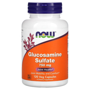 NOW, Glucosamine 750 мг, 120 капс