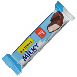 SNAQ FABRIQ, Молочный шоколад со сливочной начинкой, 34 г