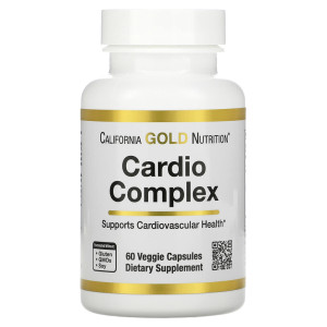 California Gold Nutrition, Cardio Complex, 60 ΠΊΠ°ΠΏΡ (30 ΠΏΠΎΡΡΠΈΠΉ)