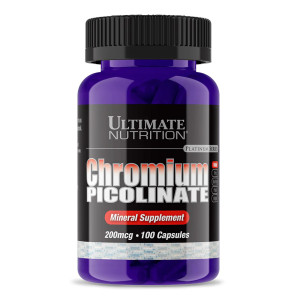 Ultimate Nutrition, Chromium Picolinate, 100 капс (100 порций)